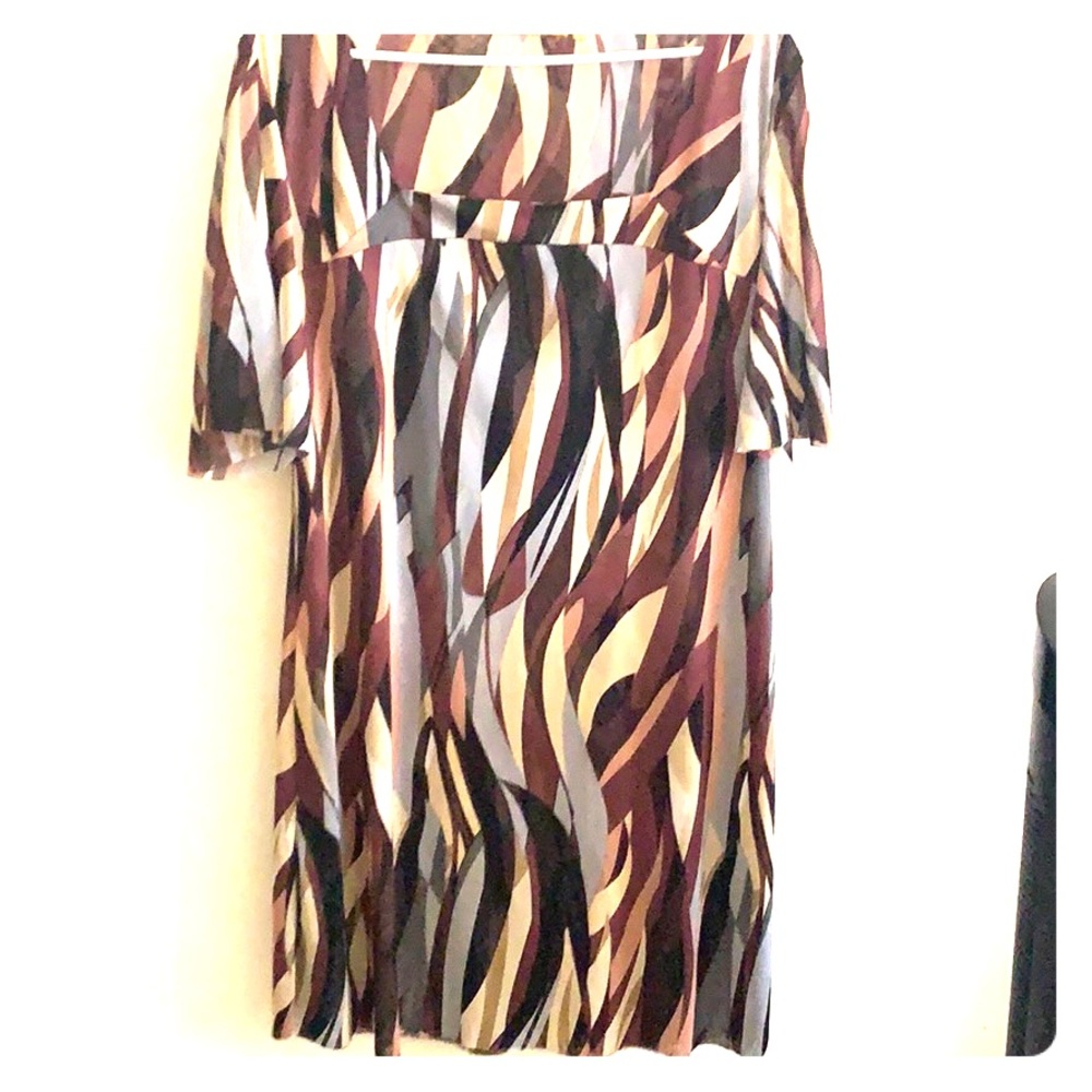 Lloyd Williams multi print dress